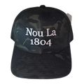 Raje Noir "Nou La" Hat with SILVER Embroidery