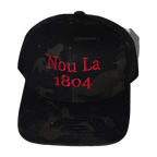 Reje Noir "Nou La" Hat-RED Embroidery