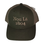 Legume Gou "Nou La" Hat- BEIGE Embroidery