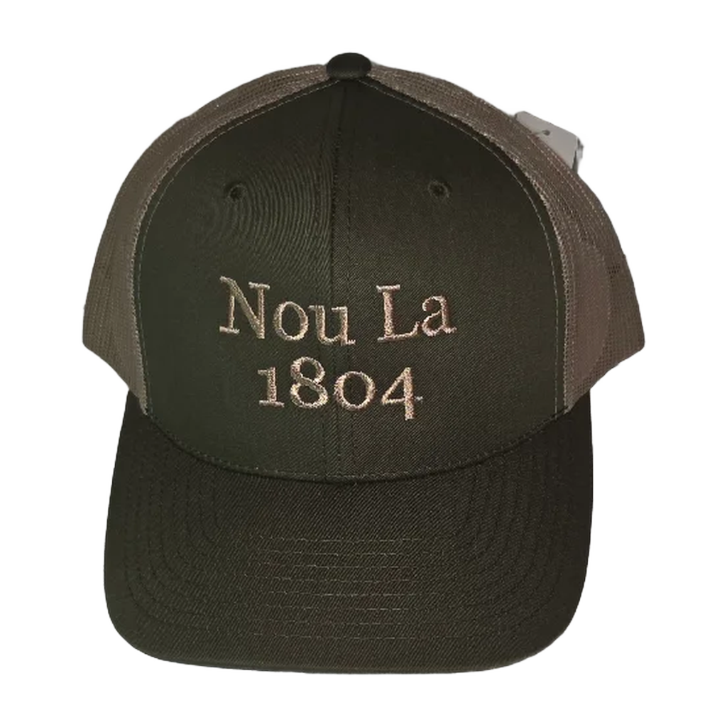 Legume Gou "Nou La" Hat- BEIGE Embroidery
