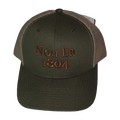Legume Gou "Nou La" Hat- BROWN Embroidery