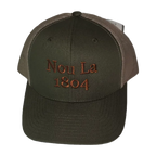 Legume Gou "Nou La" Hat- BROWN Embroidery