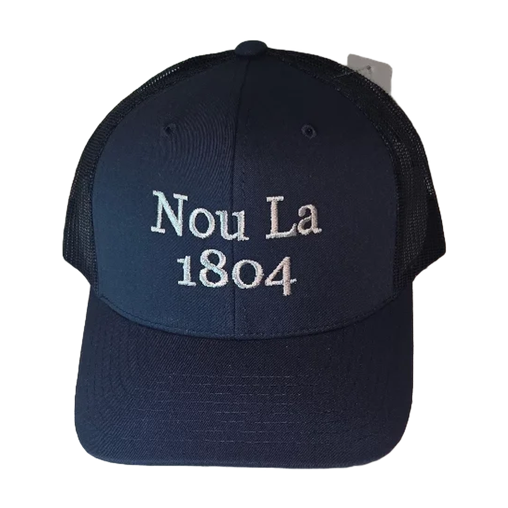 Ble fonse "Nou La" Hat- SILVER Embroidery