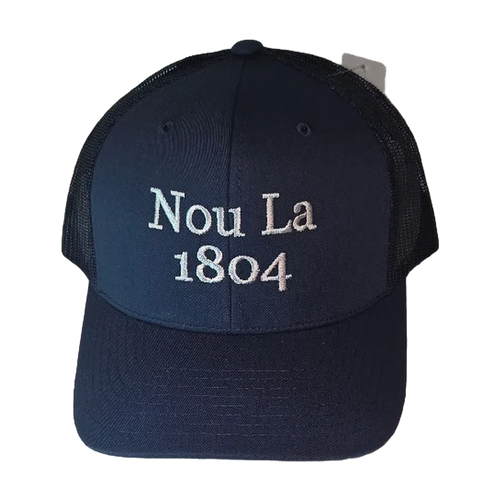 Ble fonse "Nou La" Hat- SILVER Embroidery