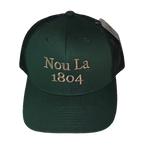 Green Epice "Nou La" Hat-BEIGE Embroidery