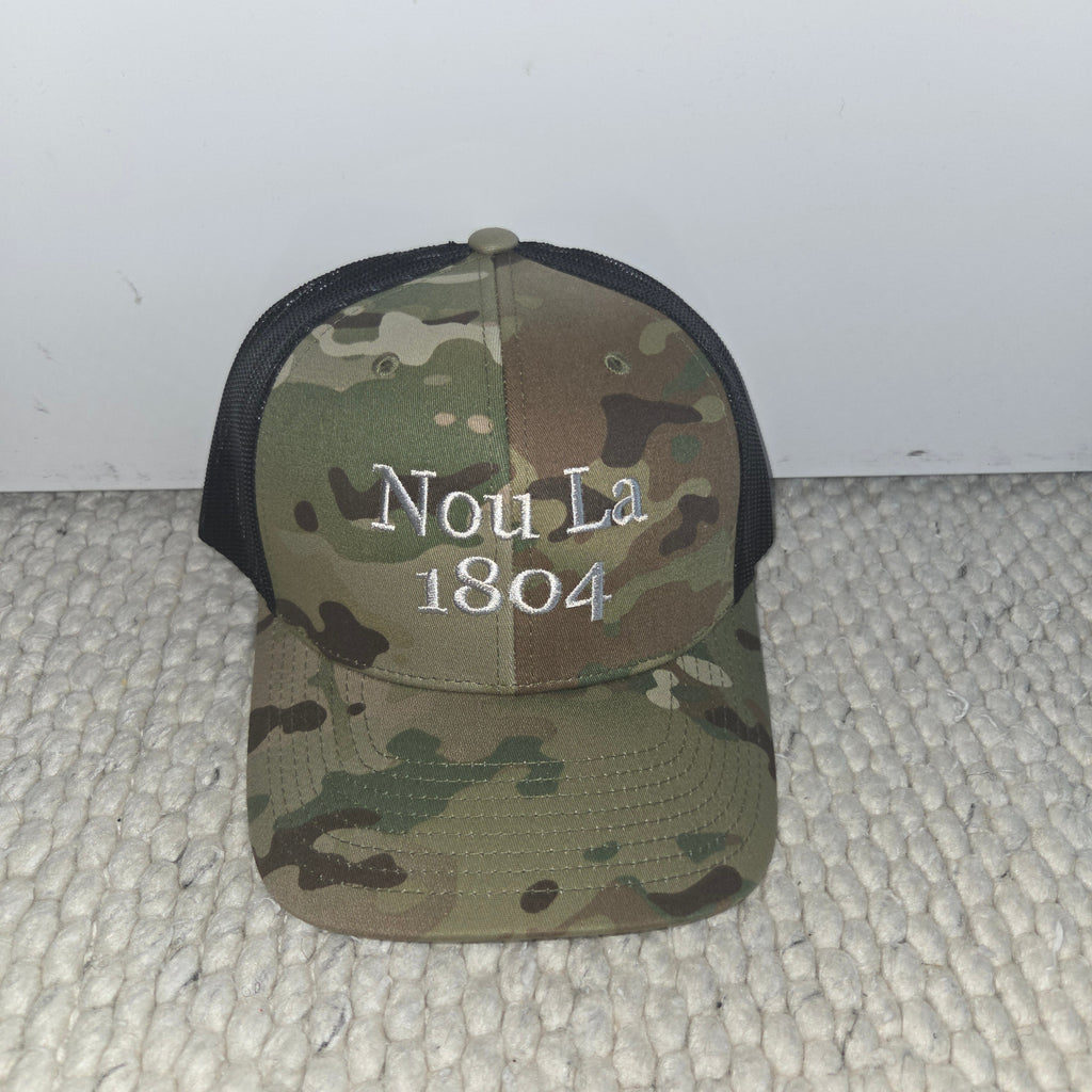 LIGHT Jardin "Nou La" Hat-SILVER Embroidery