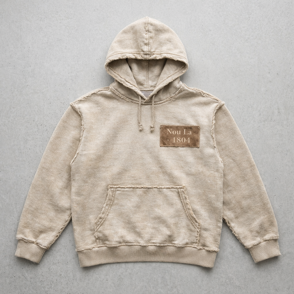 Nou La 1804 Patchwork Heritage Hoodie
