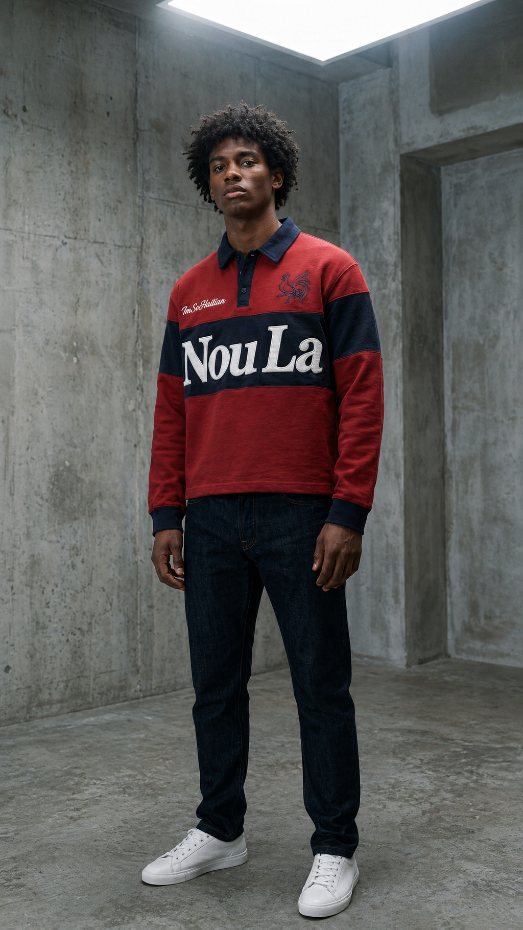 Nou La Heritage - Heavyweight French Terry Rugby