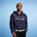 Elite Plaid - Nou La Zip Hoodie