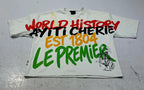 Ayiti Graffiti World History Tee- White