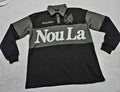 Muted Haitian Heritage Rugby Polo | Nou La Heavyweight French Terry Stripe Shirt