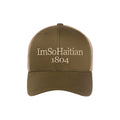 Legume Gou "ImSoHaitian" Hat-BEIGE Embroidery
