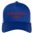 L'union Ayiti "ImSoHaitian" Hat- Red Embroidery