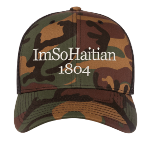 DARK Jardin "ImSoHaitian" Hat-SILVER Embroidery