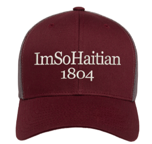 Rich Betterave "ImSoHaitian" Hat-SILVER Embroidery