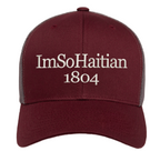 Rich Betterave "ImSoHaitian" Hat-SILVER Embroidery
