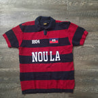 Haiti 1804 Polo Shirt | Nou La Heritage Stripe Knit Polo