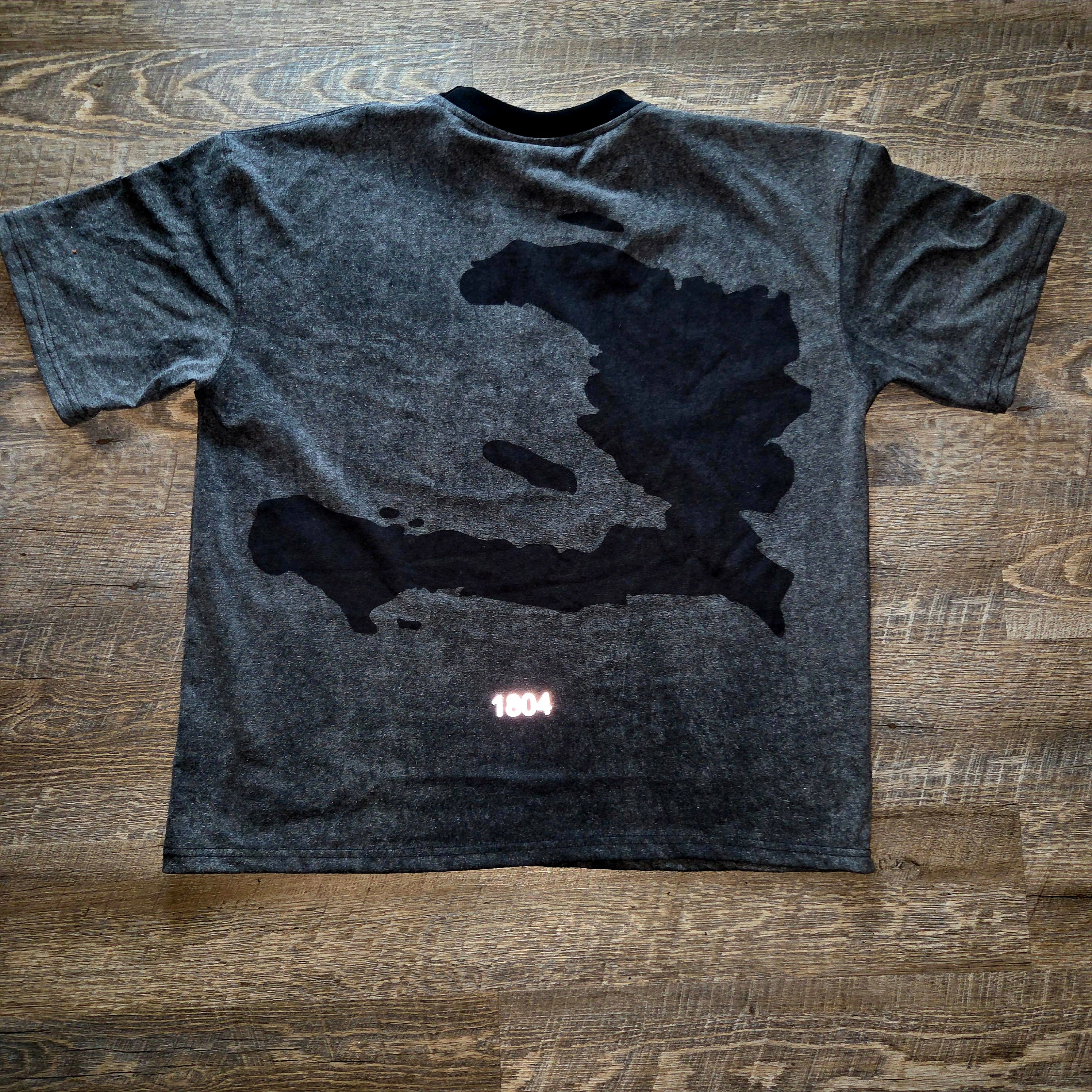 Ayiti Map Tee — Nou La. Nou Ayiti.