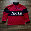Haitian Heritage Rugby Polo | Nou La Heavyweight French Terry Stripe Shirt