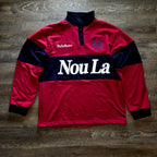 Haitian Heritage Rugby Polo | Nou La Heavyweight French Terry Stripe Shirt
