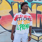 Ayiti Graffiti World History Tee- White