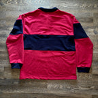 Haitian Heritage Rugby Polo | Nou La Heavyweight French Terry Stripe Shirt