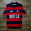 Haiti 1804 Polo Shirt | Nou La Heritage Stripe Knit Polo