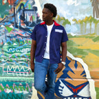 Haitian Contrast Collar Shirt | Nou La Haiti Streetwear – Caribbean Heritage Button-Up