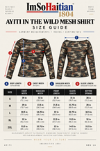 Ayiti in the Wild Camo Mesh Shirt