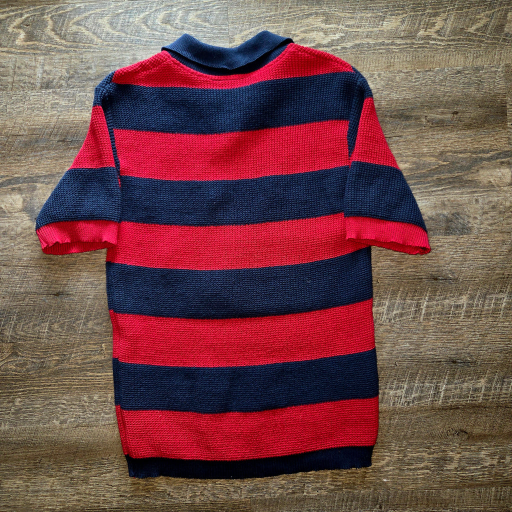 Haiti 1804 Polo Shirt | Nou La Heritage Stripe Knit Polo