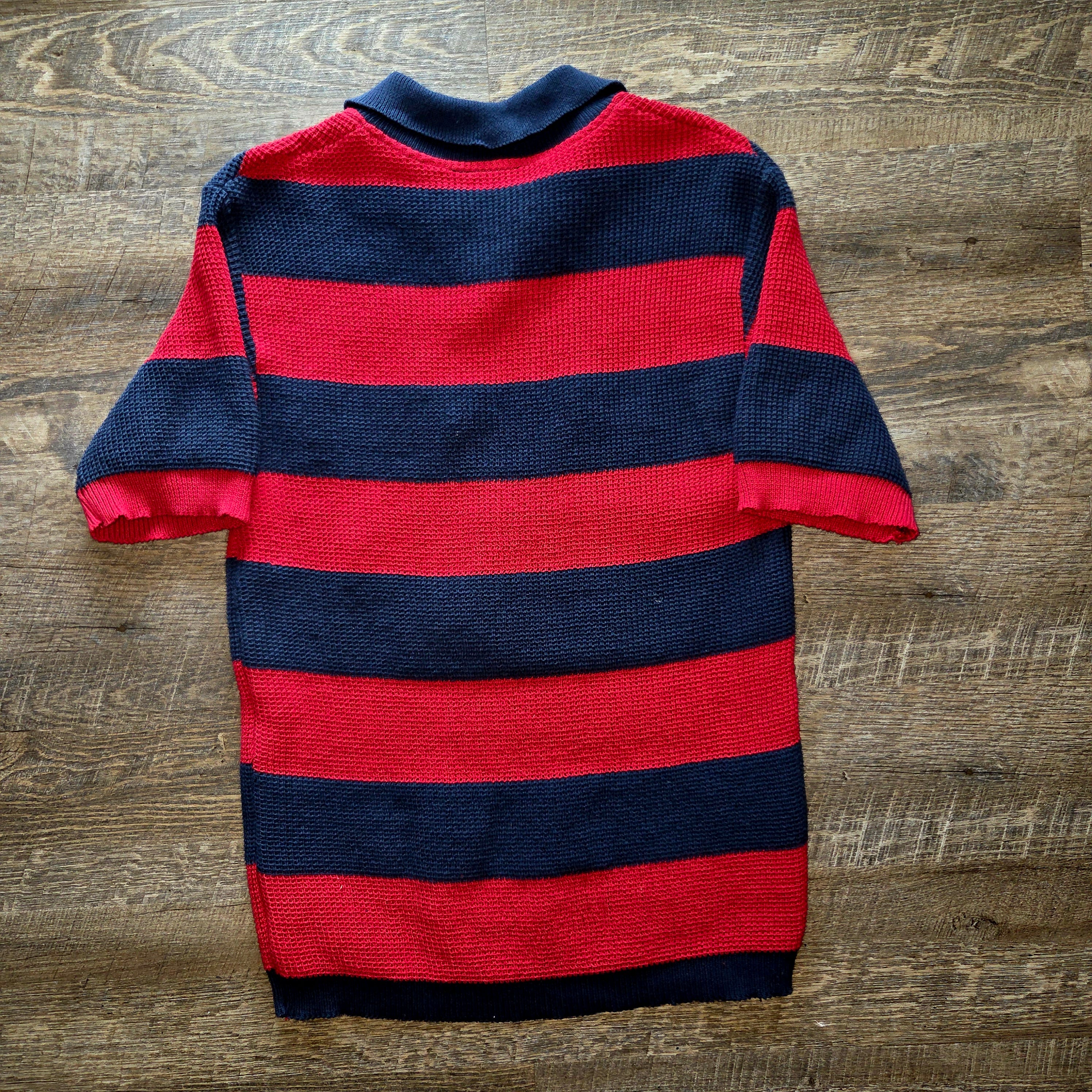 Haiti 1804 Polo Shirt | Nou La Heritage Stripe Knit Polo